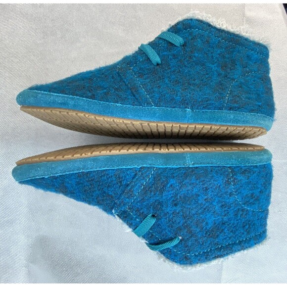 SANUK Chukkas Shoe Boots Womens Size 7 AMBRRR INDIGO Blue Cottage Boho - Picture 2 of 13